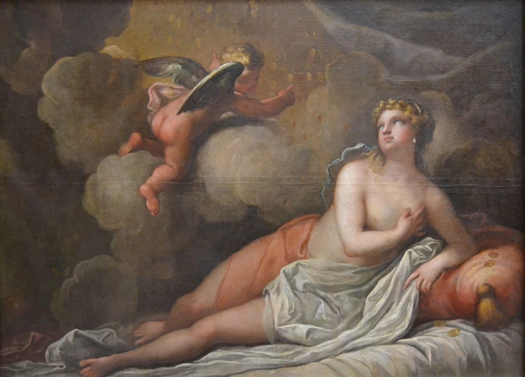 Danae riceve la pioggia dorata - Museo delle Belle Arti di Valencia